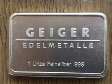 999/1000 Plata Barras De