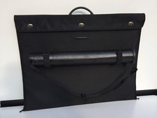 Cartella MH WAY porta disegni 50x70 cm, con tubo porta rotoli, colore nero.