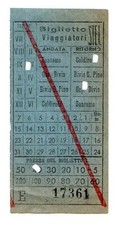 BIGLIETTO   VINTAGE   STEL    AUTOLINEE SANREMO  COLDIRODI  FESTIVO