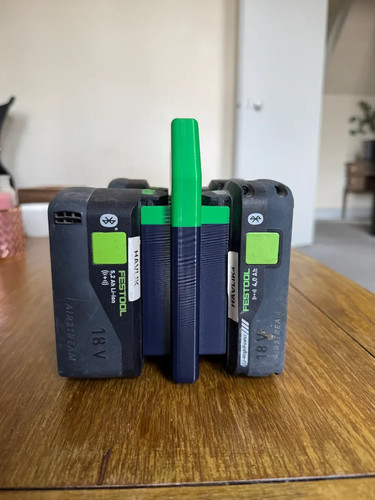 Supporto per batterie festool - per,