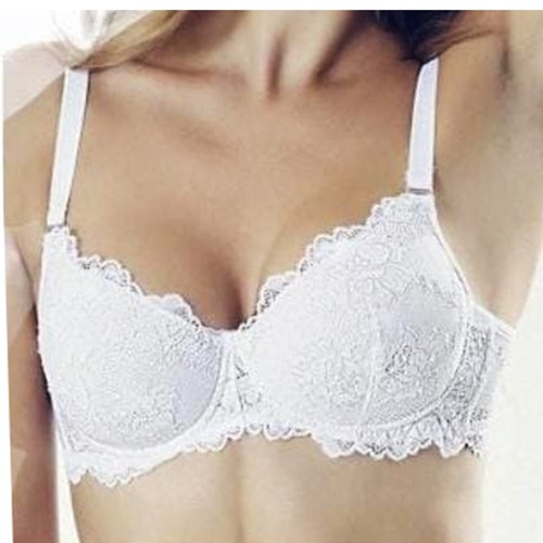 Reggiseno balconcino bianco