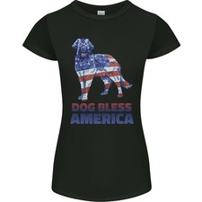 Dog Bless America USA T-Shirt