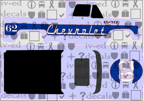 Chevy 257 64 toner - 62, #257