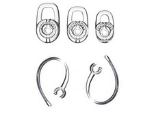 Nuovo SET 3 pezzi auricolari