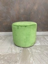 Pouf Pouff Tavolino Poggiapiedi Moderno artigianale Velluto  made italy  Puff