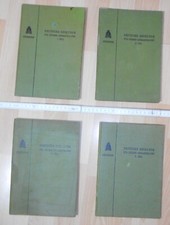 4x libro sach terra tedesca cliente f insegnamento superiore istituti scuola antico vecchio 1910