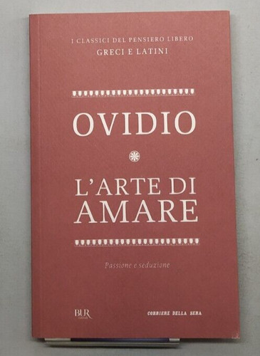 Arte amare ovidio i - -, ovidio,