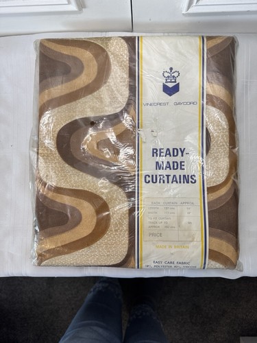 Vintage fabric curtains - 2,