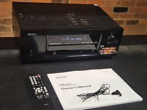 Vedi video denon - **vedi, avr-1513