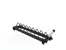 Toorx Rastrelliera Porta Dischi Bumper Orizzontale Rack Espositore Professionale