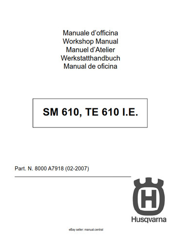 Husqvarna 2007 610 - husqvarna,