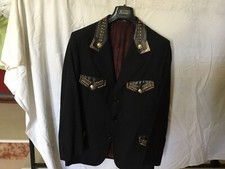 Mens Vintage Black Jacket with