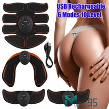 EMS Muscolo Addominale Core Toning Trainer Stimolatore Flex Toner Esercizio Tattico