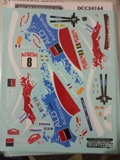 Decal  scala 1/24 Peugeot 207