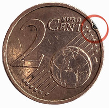 Moneta 2 centesimi euro Italia