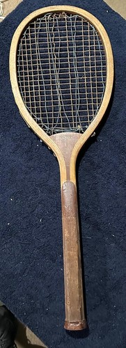 Antica racchetta tennis - racchetta, in
