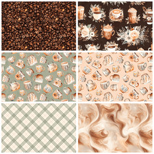Gamma tessuti cotone - cotone, coffee