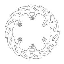 DISCO FRENO POSTERIORE 240MM