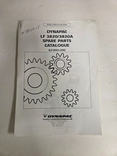 Catalogo ricambi dynapac - catalogo,