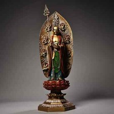 Bronze Painted High Relief