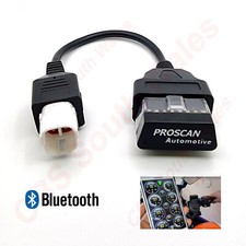 Yamaha FI, OBD2 scanner codici