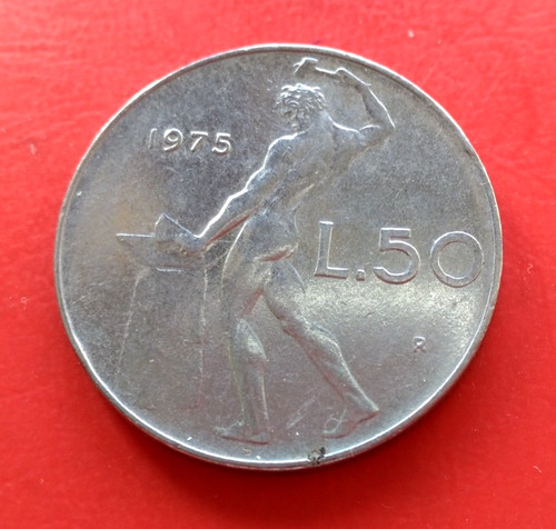 Monnaie italie lire - italie, 50