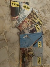 Rivista Vintage DIANA-ARMI anno 1968 set completo 6 numeri