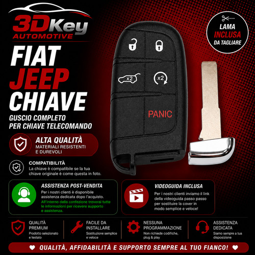 Guscio chiave cover - guscio,