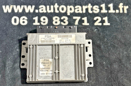 Calculateur moteur peugeot - calculateur,