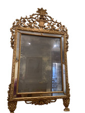 Antico specchio specchiera in