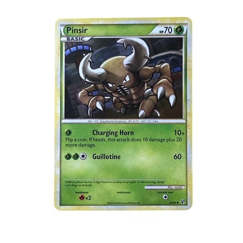Carta pokemon pinsir 90 - carta,