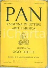 1934 PAN RASSEGNA Pietro