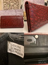 Portafoglio pochette vintage