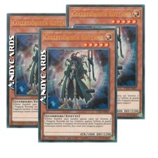 3x COLLEZIONISTA ROTTAME • (Junk Collector) • Ultra R • CT15 IT007 • YUGIOH!