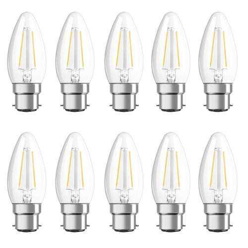 Candele filamento led - 10,