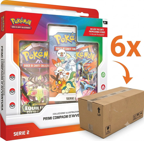 Case sealed pokemon - sealed, x6