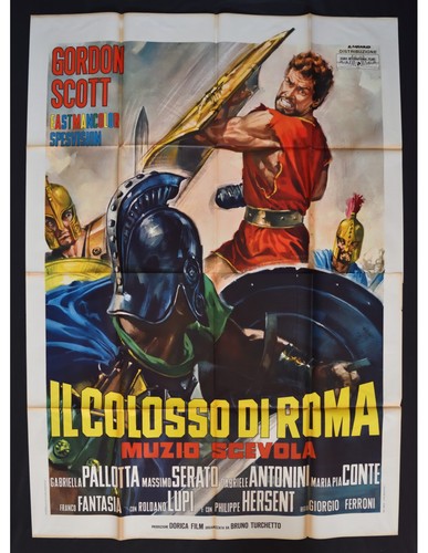 Manifesto colosso roma - colosso,