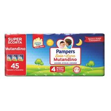 PAMPERS SOLE e LUNA N4PANNOLINO MUTANDINO  CONF. MAX CONVENIENZA DA 45 PANNOLINI
