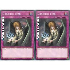 2x GRACEFUL TEAR (Lacrima Graziosa) • Comune SP • SHVI EN080 • YUGIOH ANDYCARDS