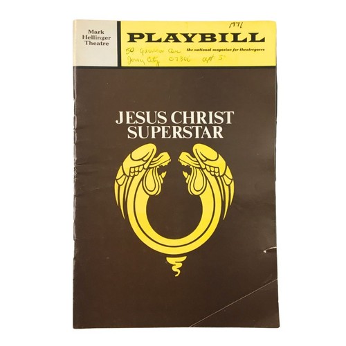1971 playbill mark hellinger - 1971,
