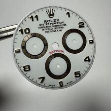 Rolex Daytona Dial White Arab Indexes 116508 116518 116503 116513