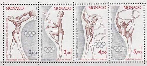 Monaco posta 1984 yvert - 1984,
