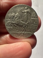 1 Lira 1912 Quadriga Regno