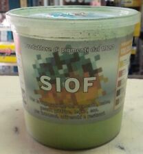 PIGMENTI COLORANTI "SIOF" IN POLVERE - GR. 500 - COLORE Verde Pigmento 8005-B