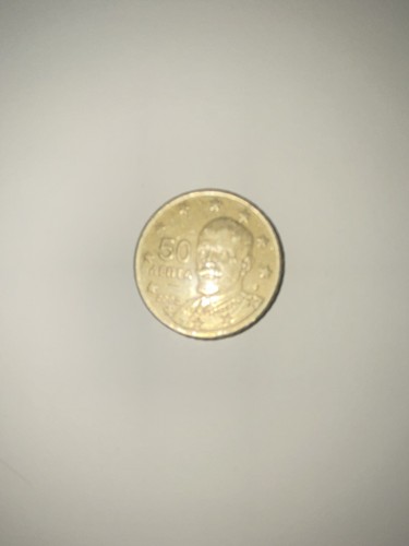 Moneta rara centesimi aenta - moneta, 50