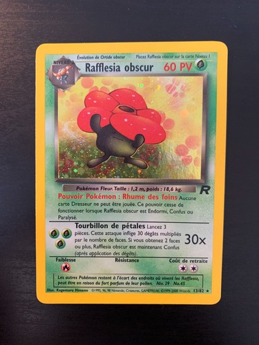 Carte pokémon rafflésia - carte, :