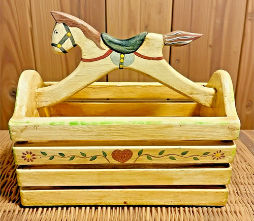 Cavallo dondolo pino - cavallo, in