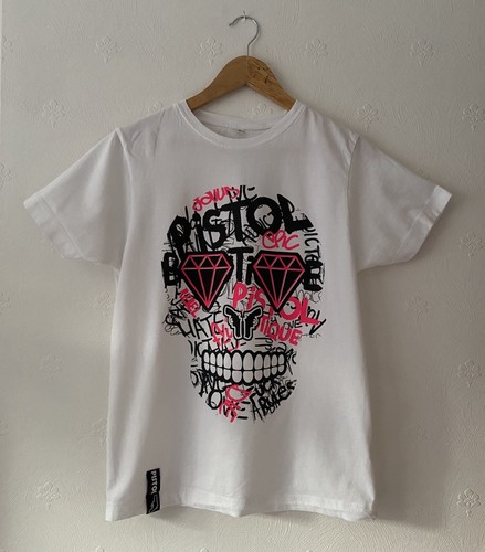 Shirt pistol boutique bianca - t-shirt,
