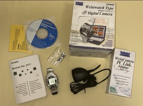 Casio color wrist camera - casio,