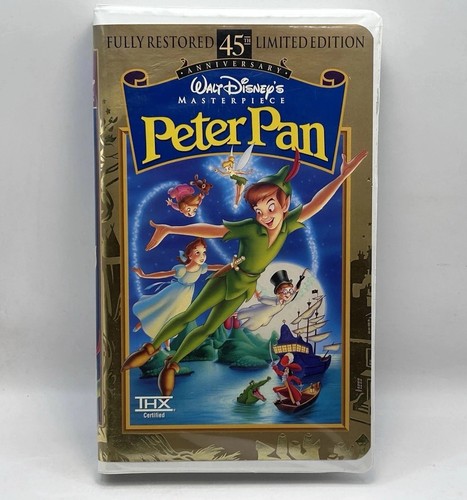 Peter pan vhs disney - peter,